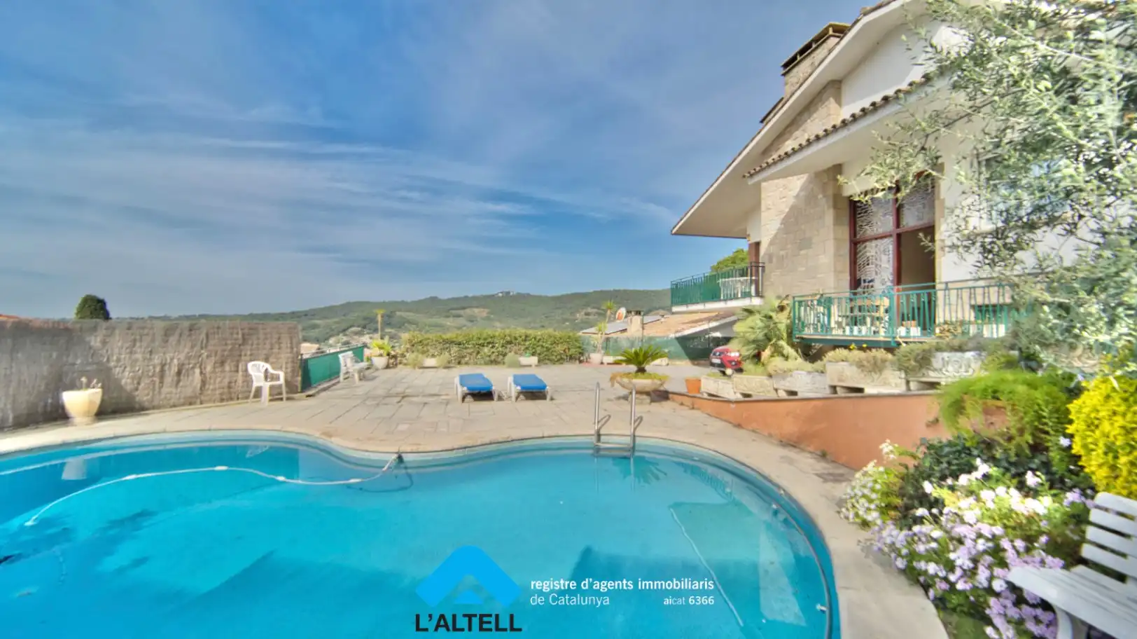 Piscina de Casa o chalet en venta en La Garriga con Aire acondicionado, Calefacción y Jardín privado