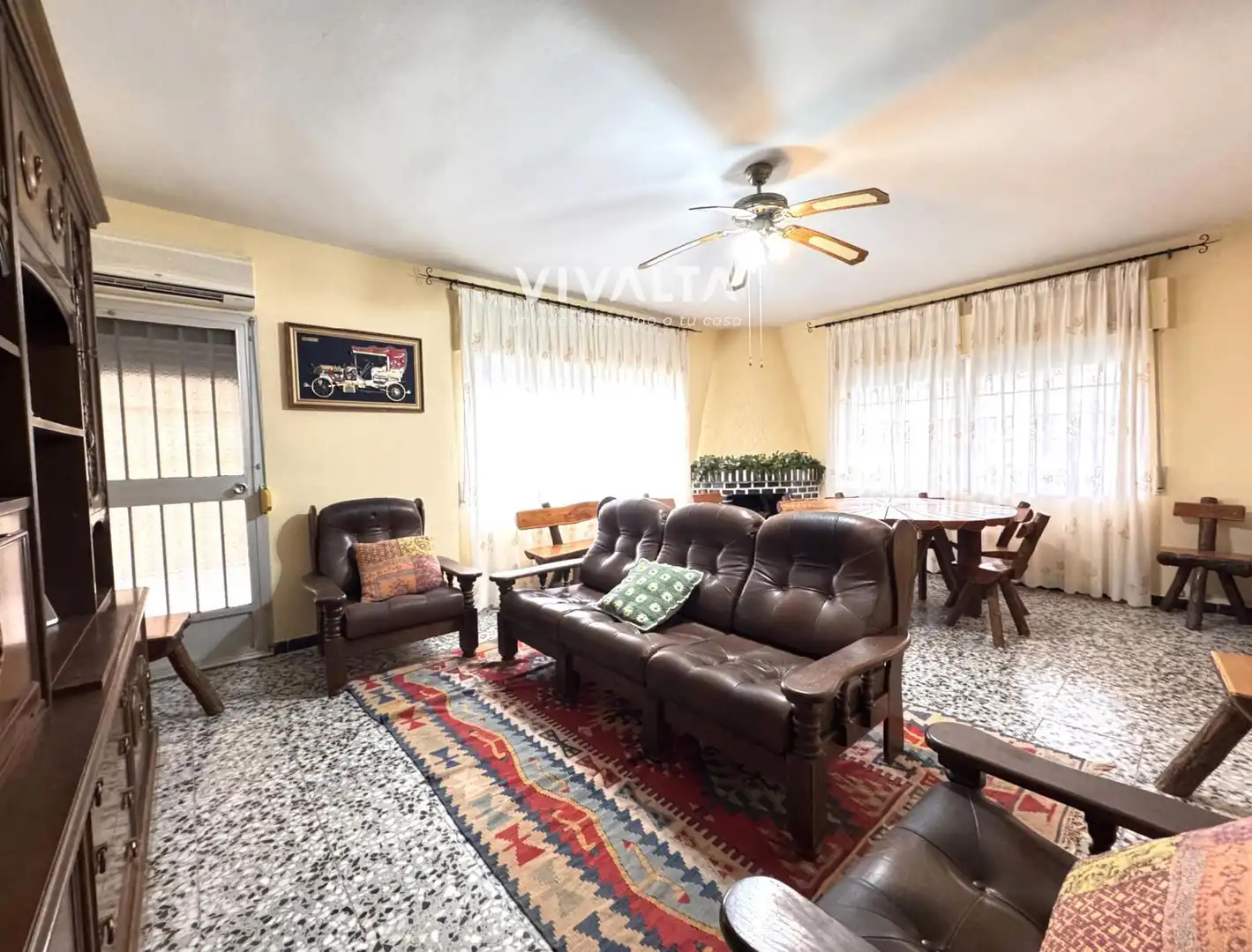 Sala de estar de Casa o chalet en venta en Perales de Tajuña con Aire acondicionado, Calefacción y Terraza