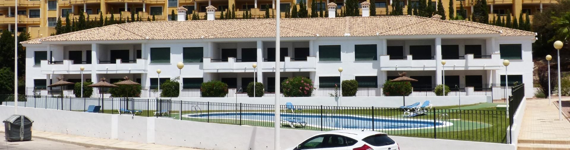 Exterior view of Flat for sale in Orihuela  with Terrace, Swimming Pool and Community pool