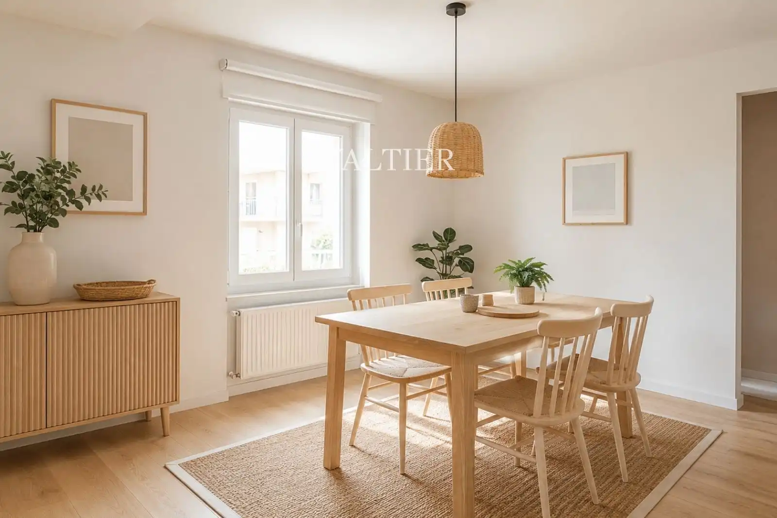 Esszimmer von Wohnung zum Verkauf in Madrid mit Möbliert