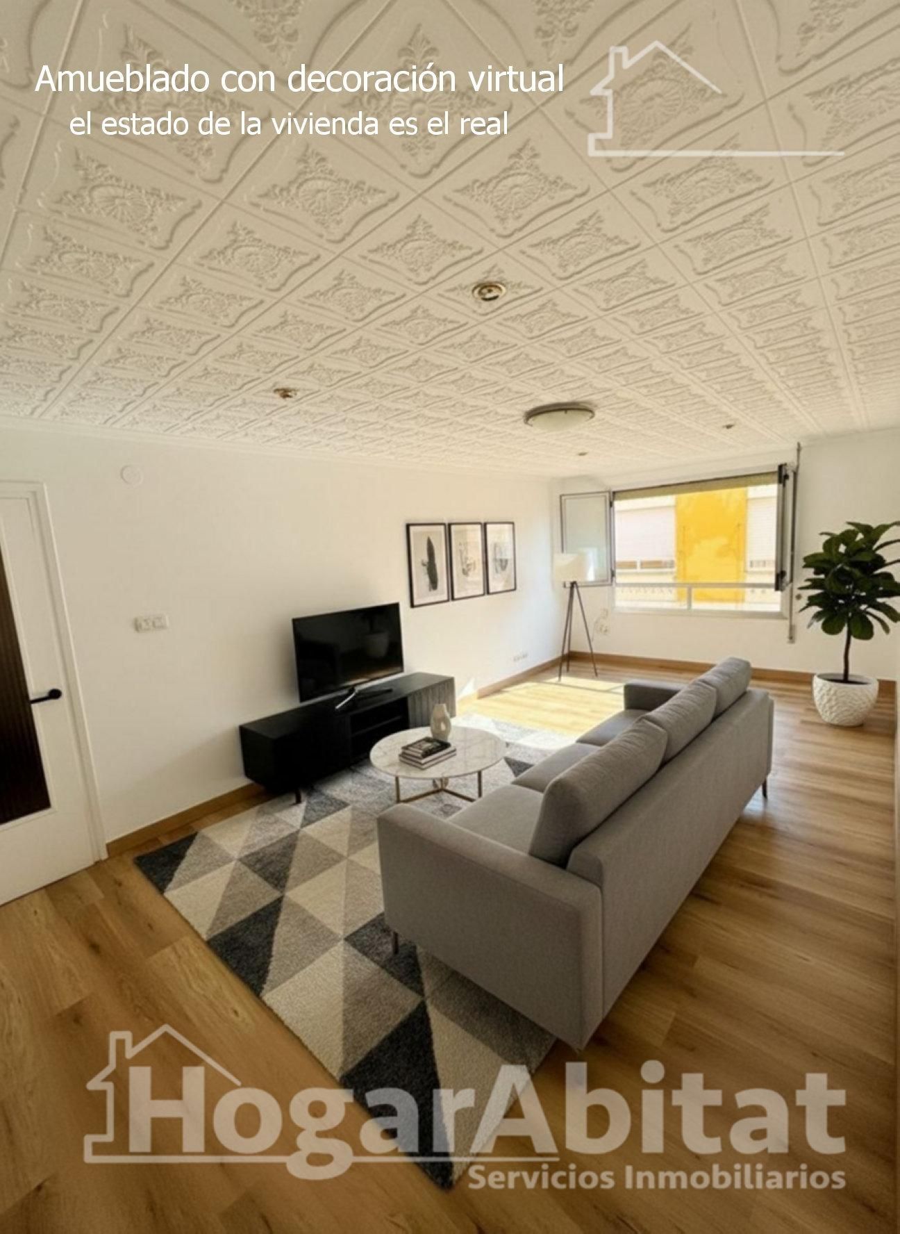 Sala d'estar de Pis en venda en Burriana / Borriana amb Traster