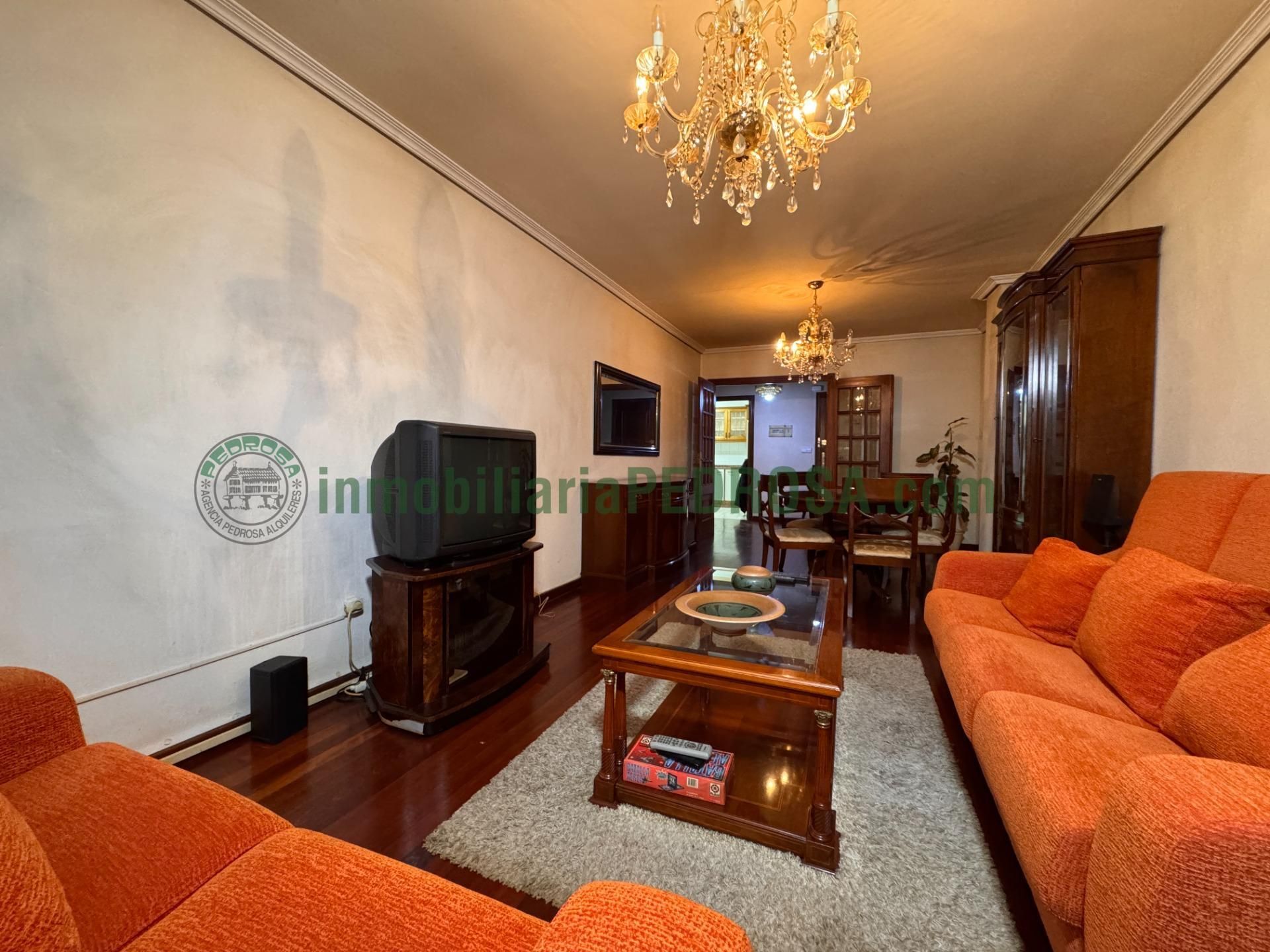 Living room of Flat for sale in Pontevedra Capital   with Storage room