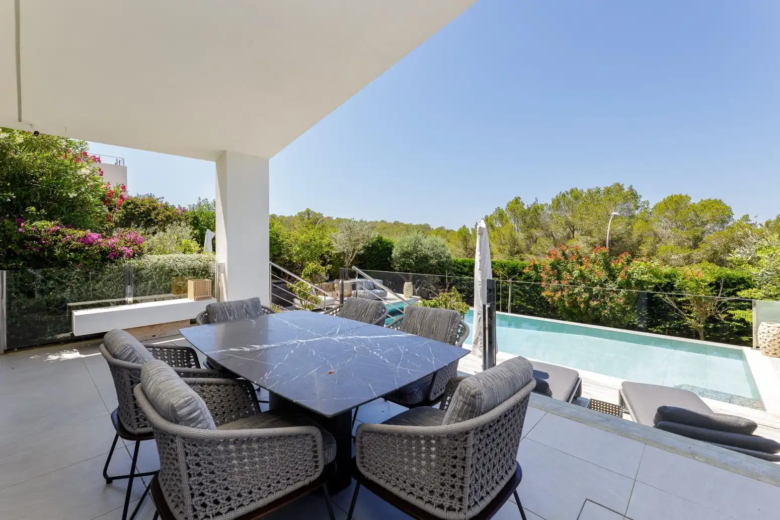 Terrassa de Casa o xalet en venda en Calvià amb Aire condicionat, Calefacció i Parquet
