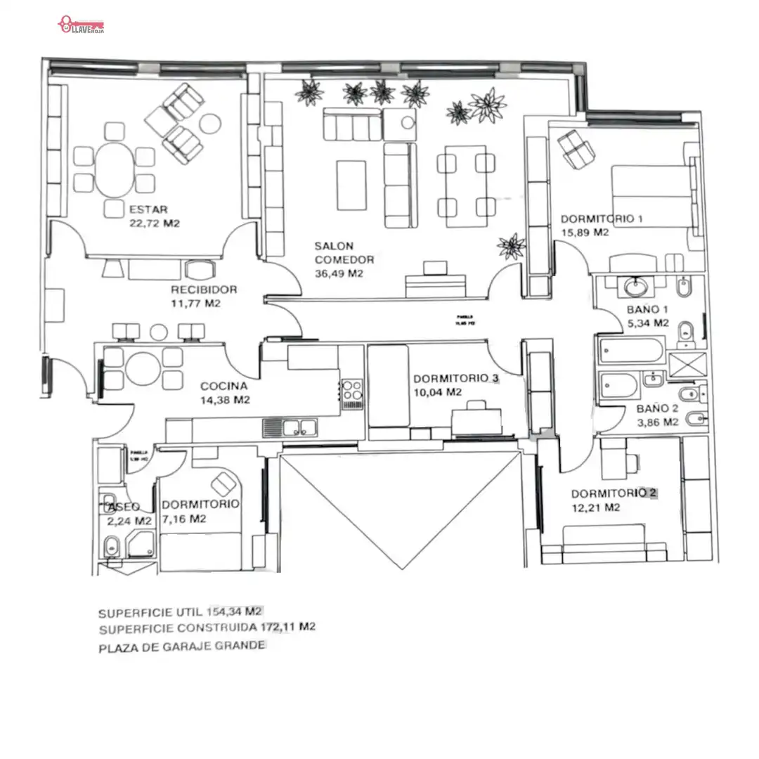 Wohnung mit Aufzug zum Verkauf in Centro, imagen 15