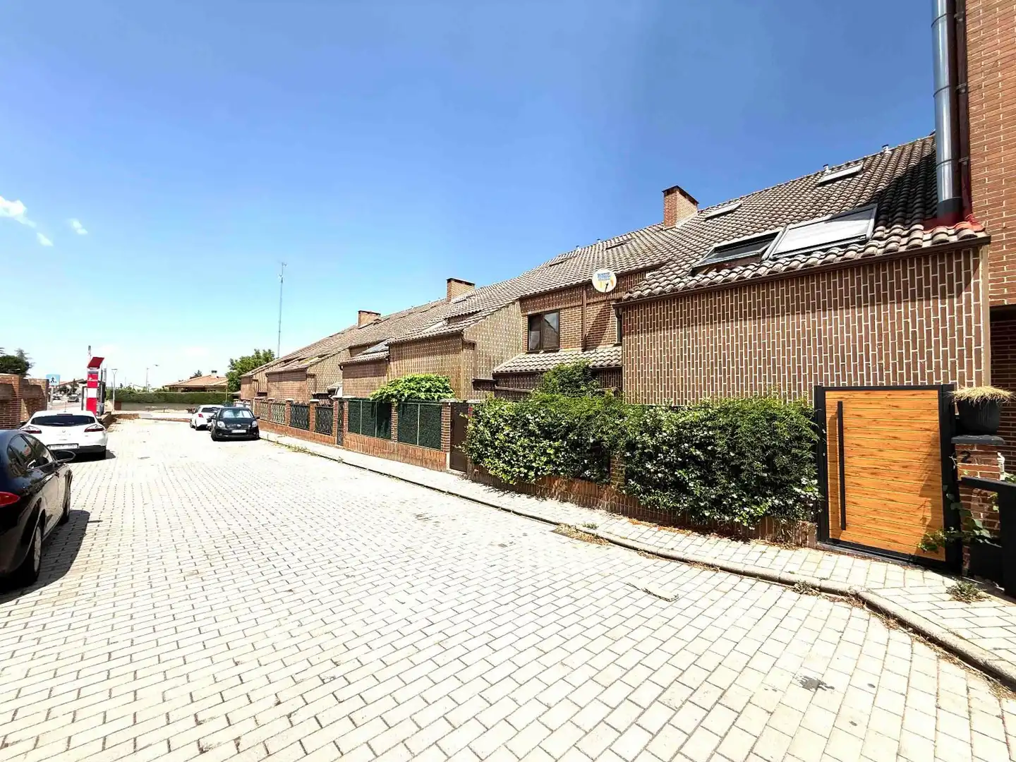 Exterior view of Duplexes for sale in Villamayor  with Heating, Terrace and Furnished