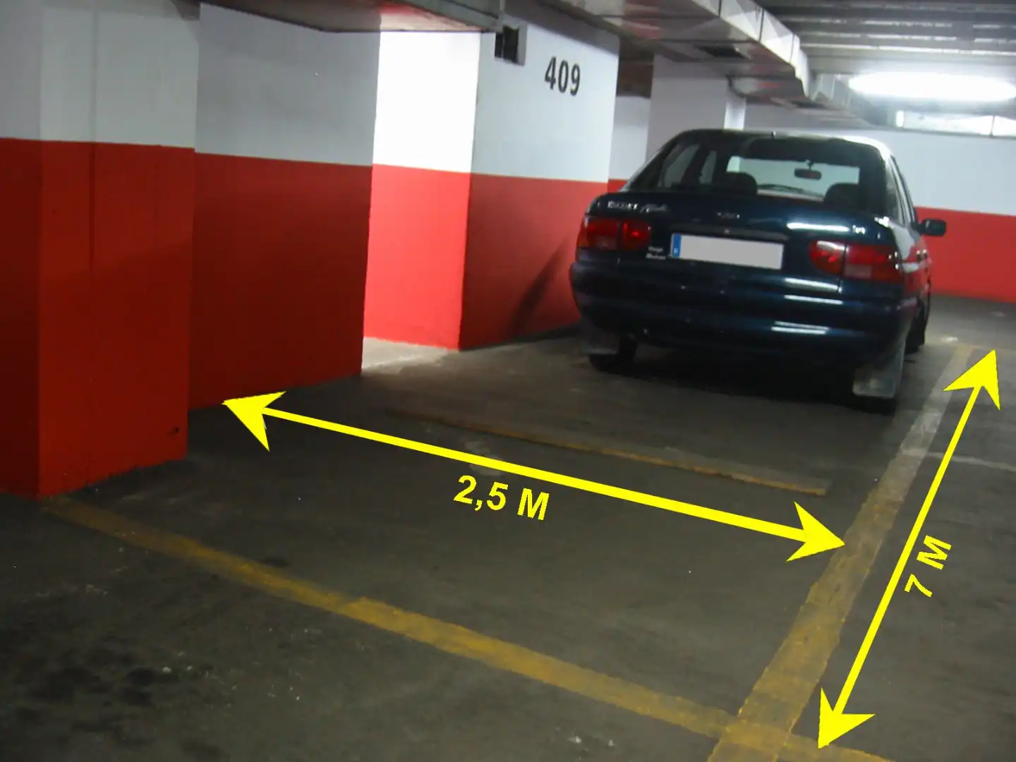 Parkplatz von Garage zur Miete in Ensanche