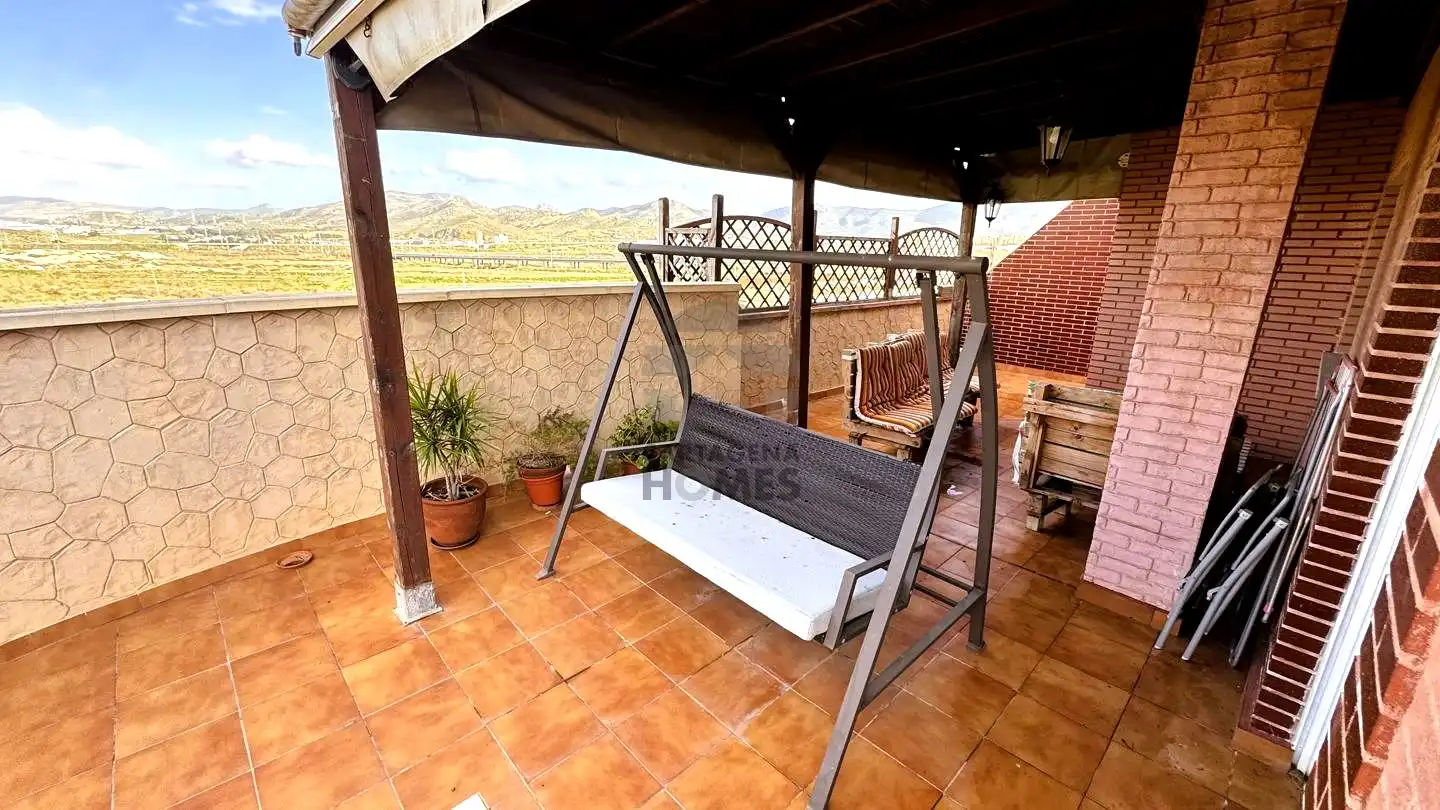 Terraza de Ático en venta en Cartagena con Aire acondicionado, Terraza y Amueblado