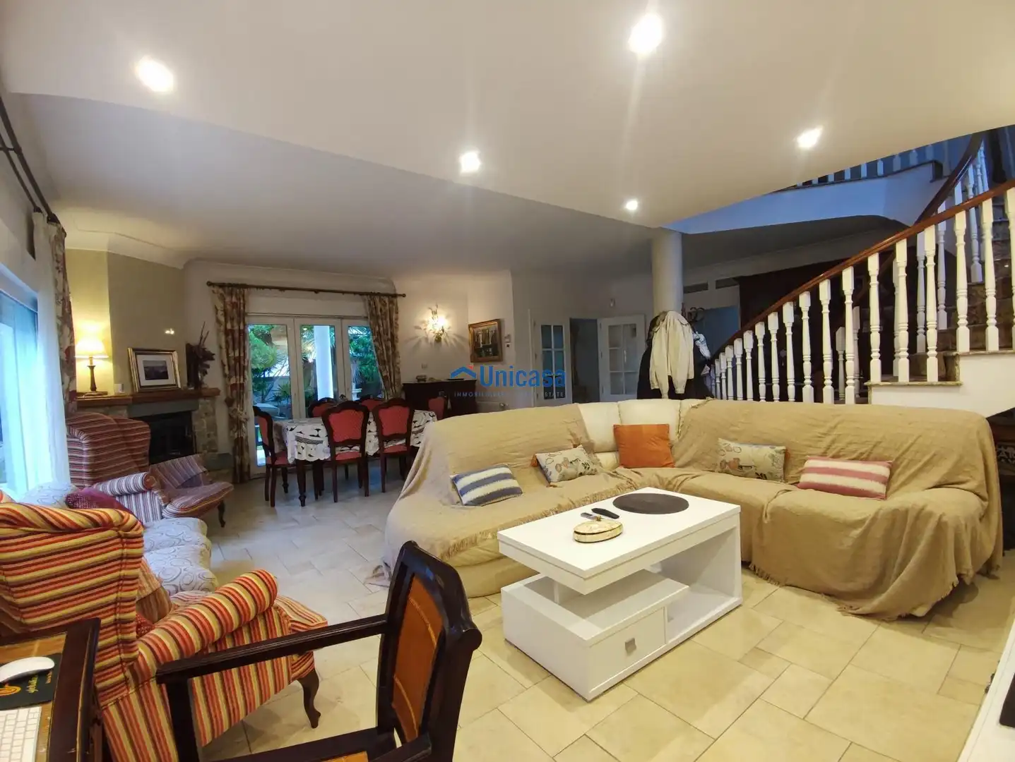 Living room of Houses for sale in Málaga  with Air Conditioner, Heating and Private garden