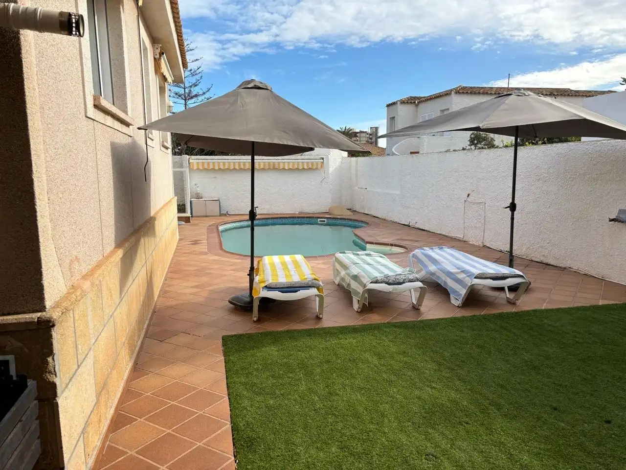 Piscina de Casa o chalet en venta en La Manga del Mar Menor con Aire acondicionado, Calefacción y Jardín privado