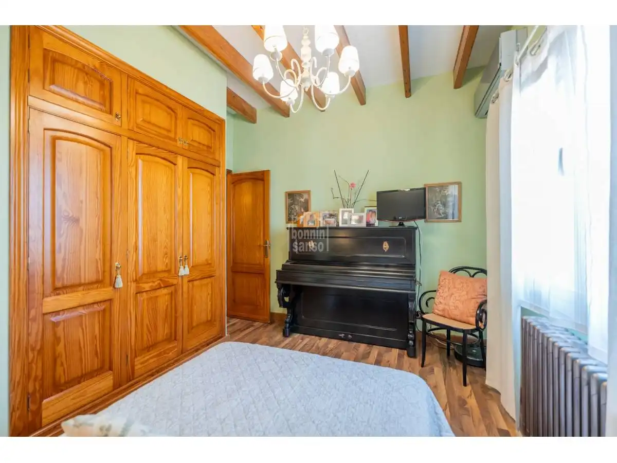 Bedroom of Houses for sale in Sant Lluís  with Heating, Terrace and Swimming Pool