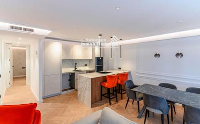 Kitchen of Flat for sale in  Madrid Capital  with Air Conditioner and Balcony