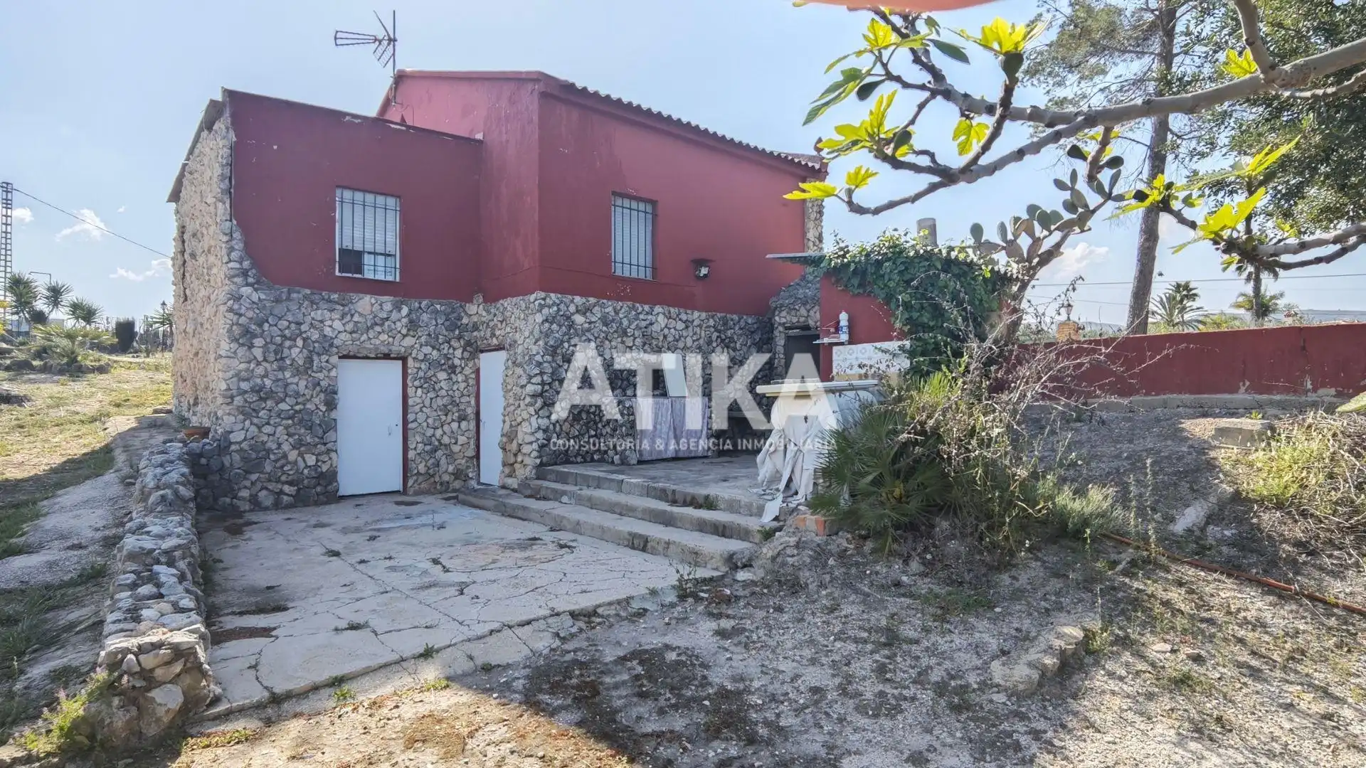 Vista exterior de Casa o chalet en venta en Ontinyent con Aire acondicionado, Jardín privado y Trastero