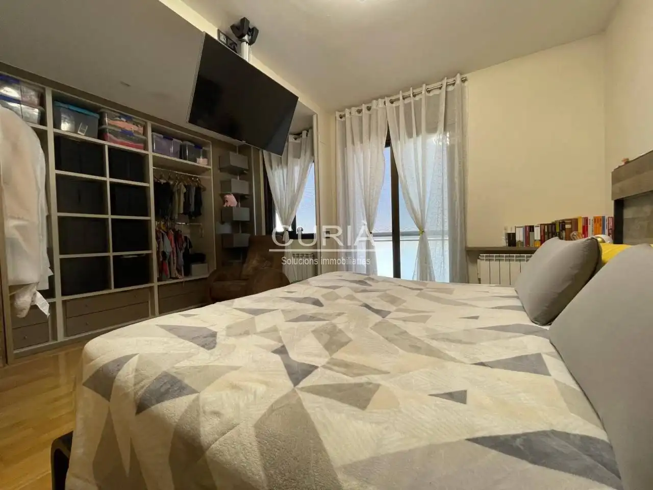 Bedroom of Flat for sale in Lleida  with Air Conditioner, Heating and Parquet flooring