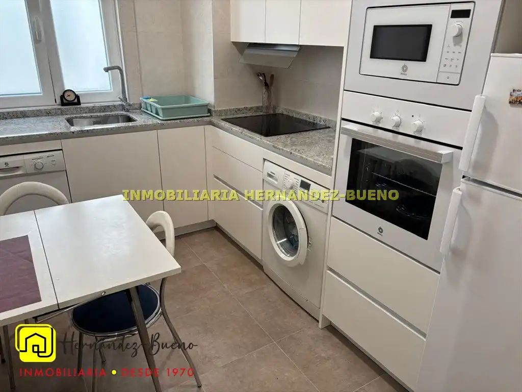 Küche von Wohnung zur Miete in Salamanca mit Heizung, Möbliert und Balkon
