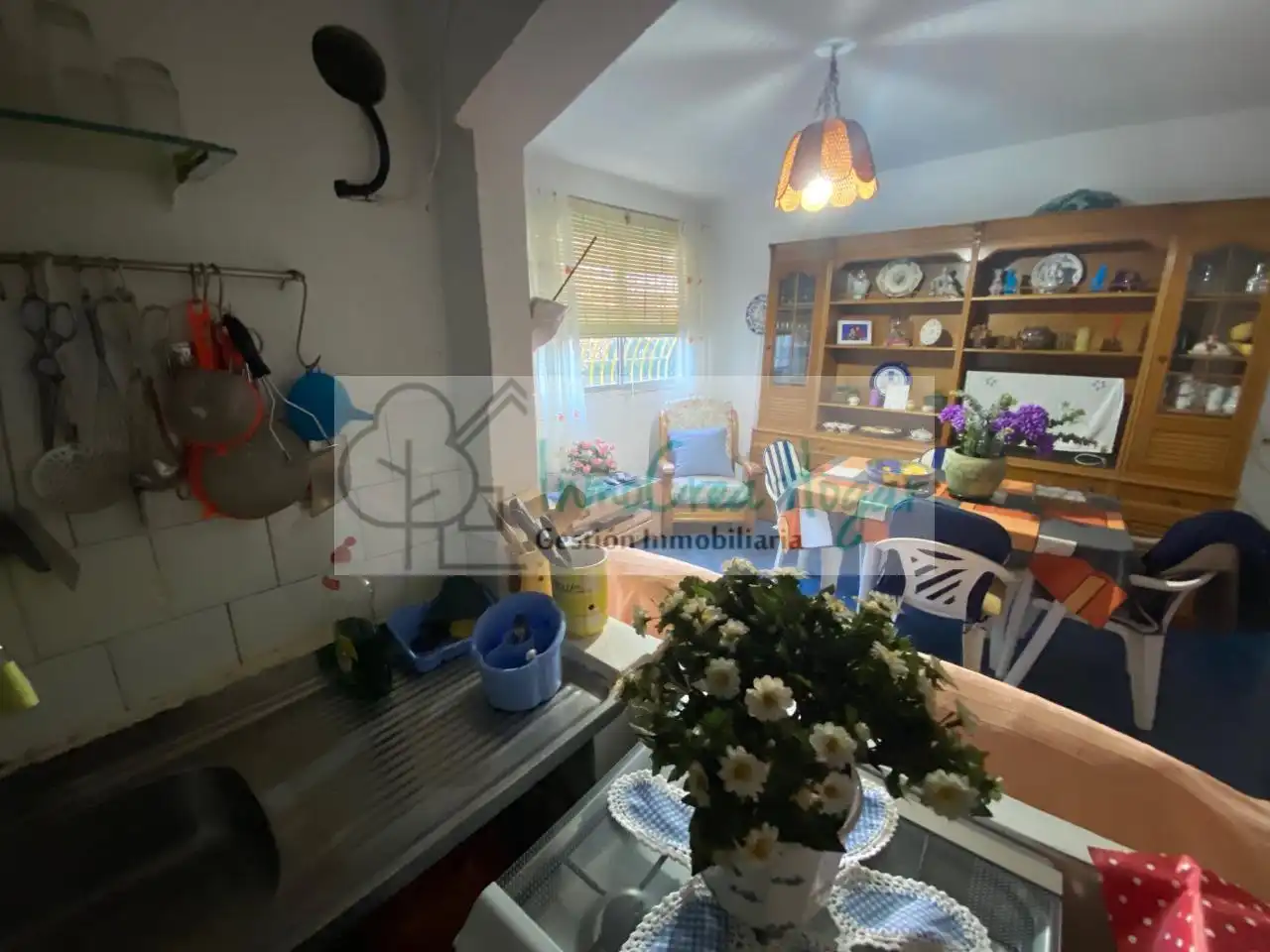 Küche von Einfamilien-Reihenhaus zum Verkauf in Vigo  mit Heizung, Terrasse und Abstellraum