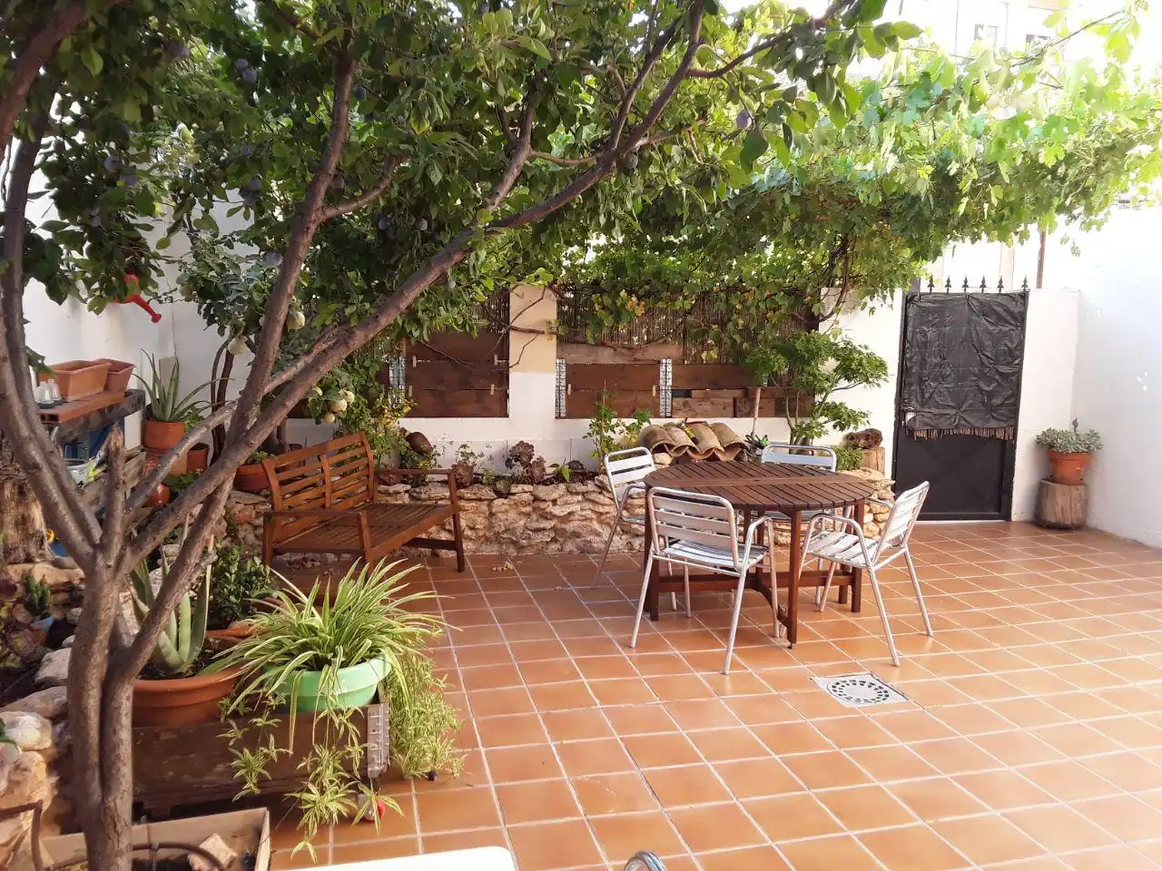 Terrassa de Casa o xalet en venda en Fuente de Pedro Naharro amb Calefacció i Moblat