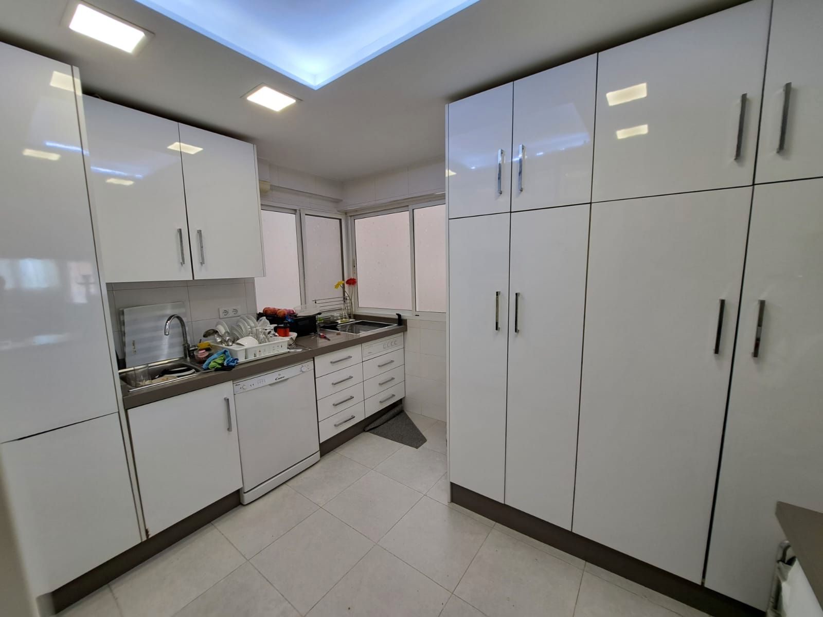 Kitchen of Flat for sale in Málaga Capital  with Air Conditioner and Furnished