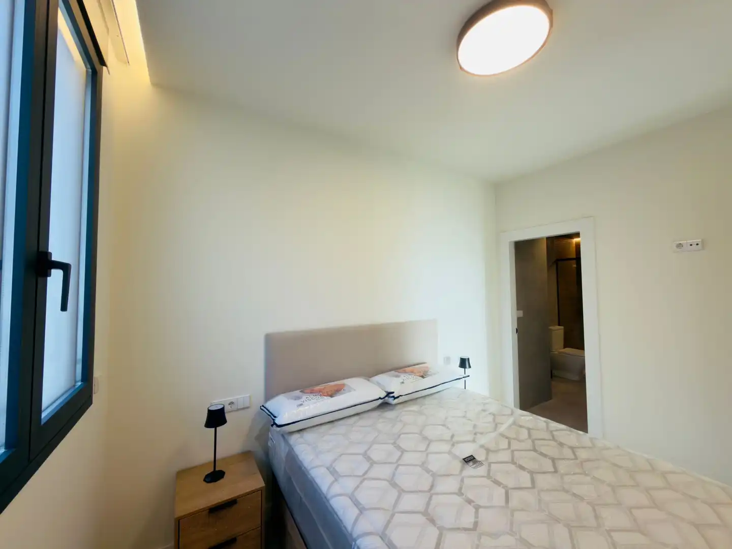 Schlafzimmer von Wohnung zur Miete in Bonrepòs i Mirambell mit Klimaanlage, Heizung und Möbliert