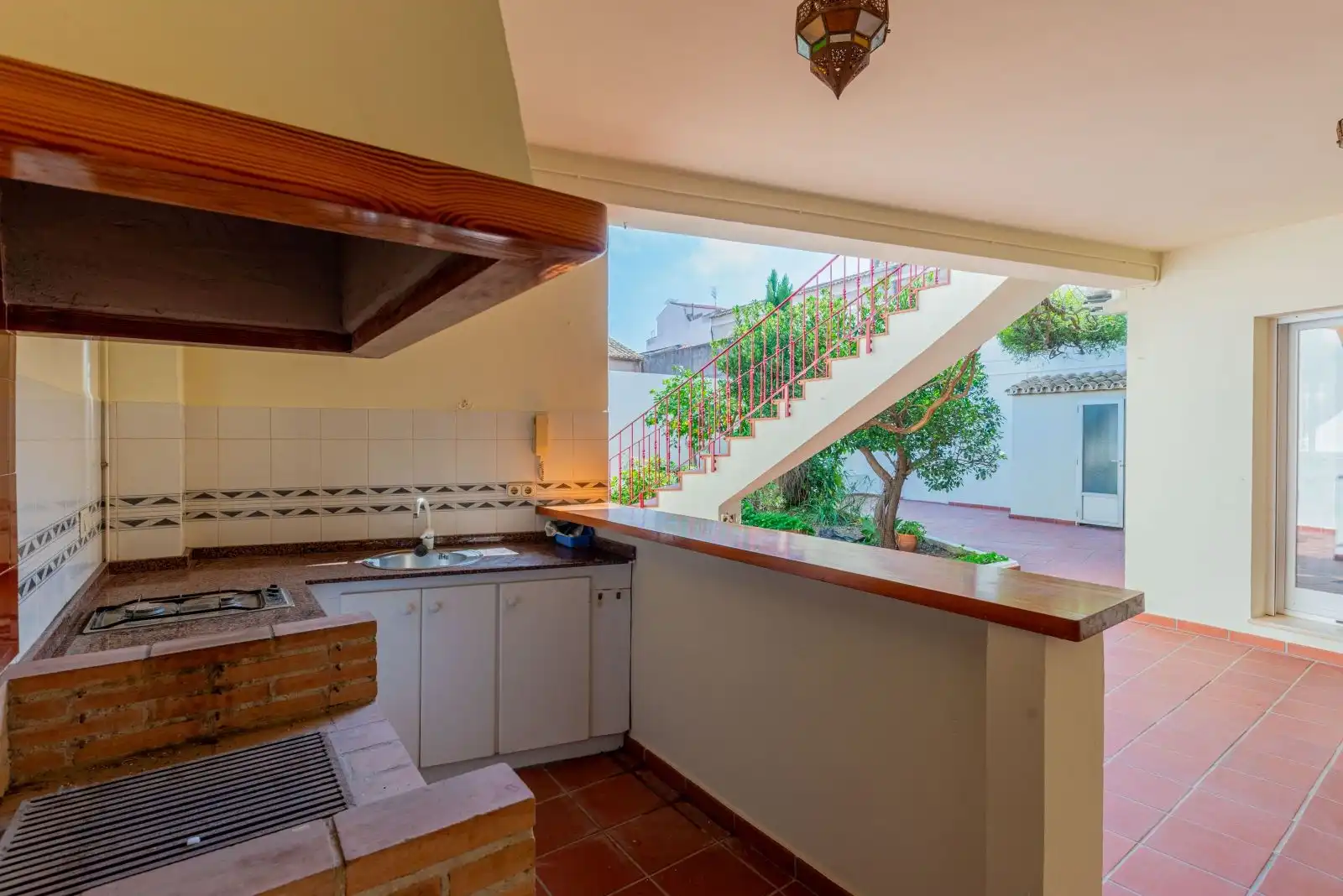 Cocina de Finca rústica en venta en Pedreguer con Aire acondicionado, Calefacción y Jardín privado