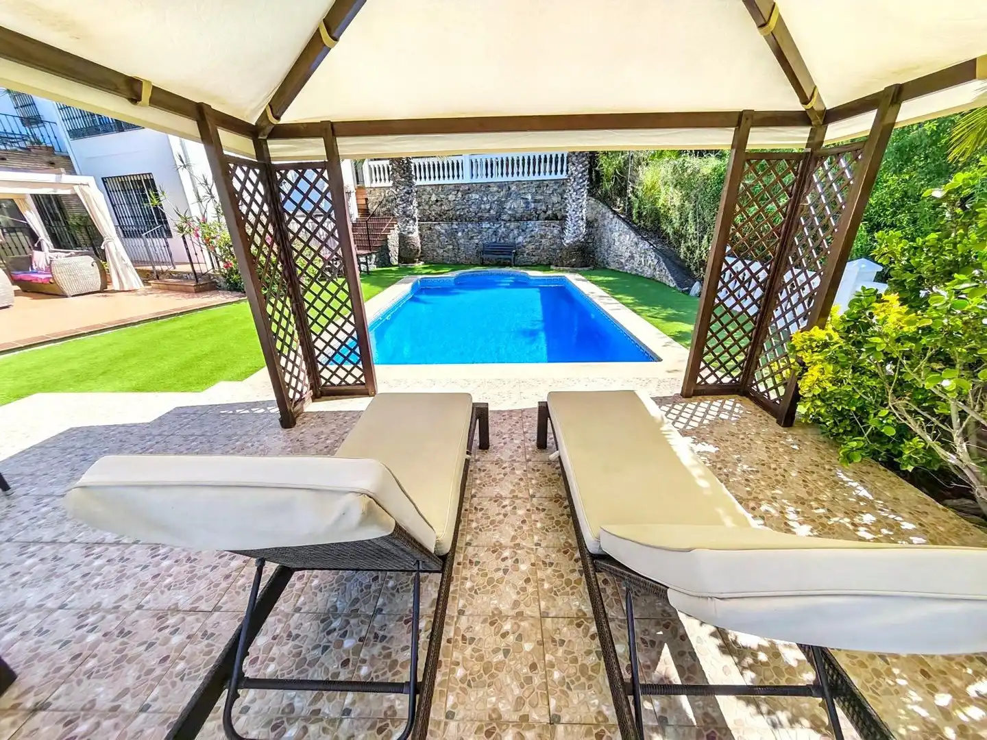 Terrasse von Haus oder Chalet zum Verkauf in Alhaurín de la Torre mit Privatgarten, Terrasse und Abstellraum