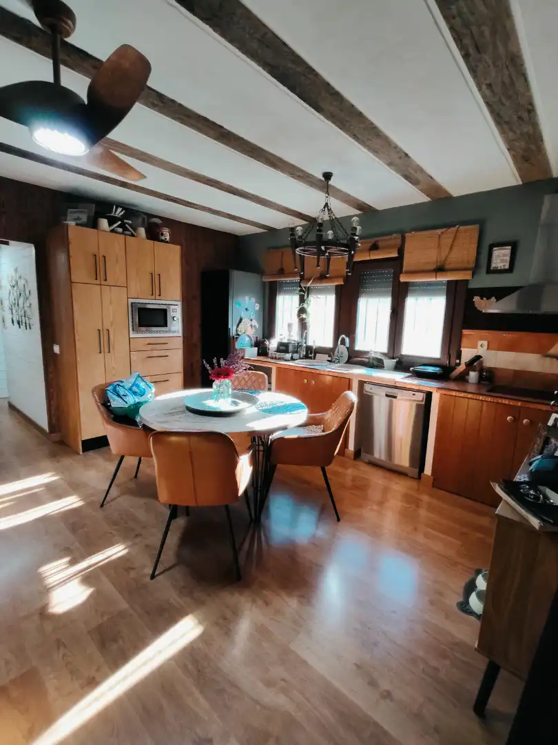 Cocina de Casa o chalet de alquiler en Albacete con Calefacción, Jardín privado y Terraza