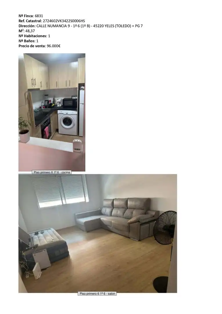 Living room of Flat for sale in Yeles  with Heating