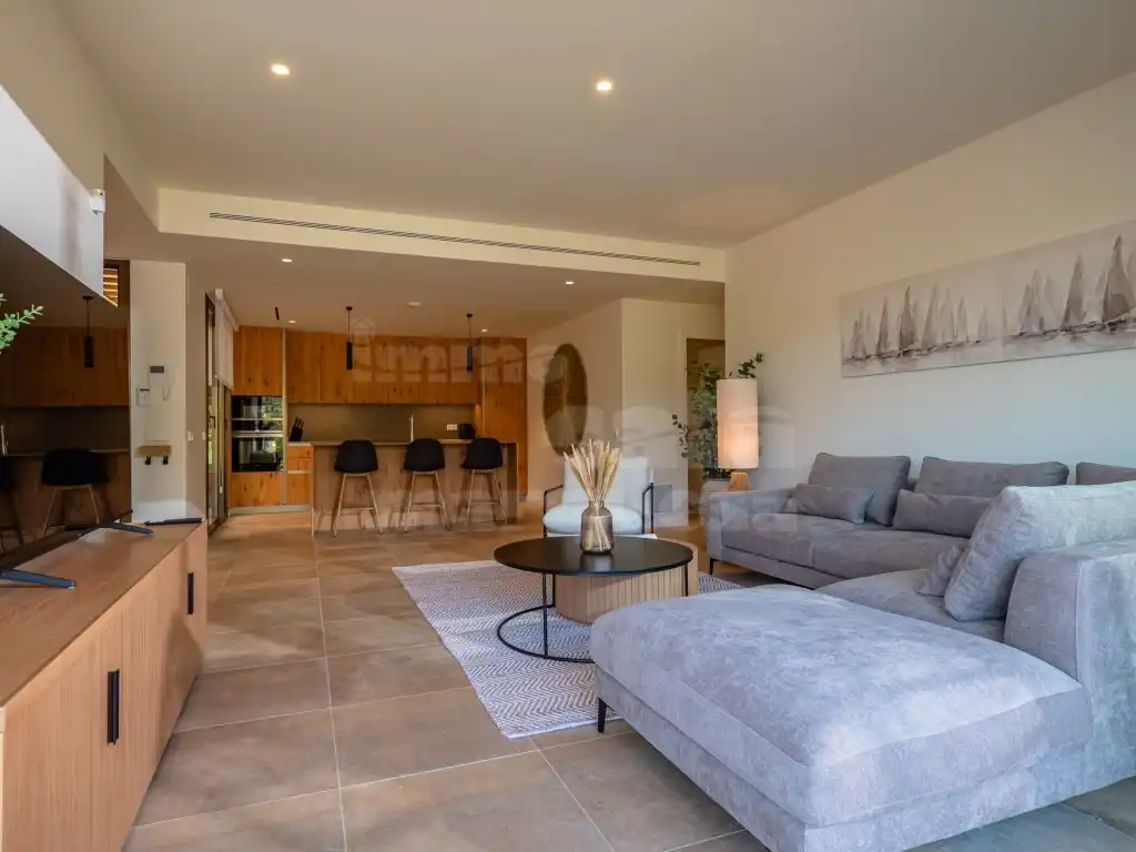 Sala de estar de Apartamento de alquiler en Begur