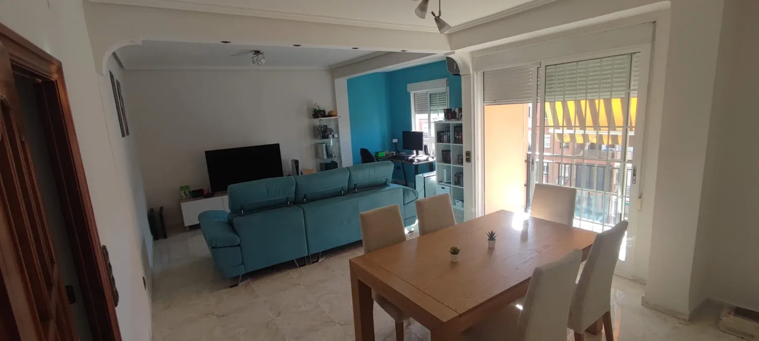 Sala de estar de Piso de alquiler en  Valencia Capital con Amueblado