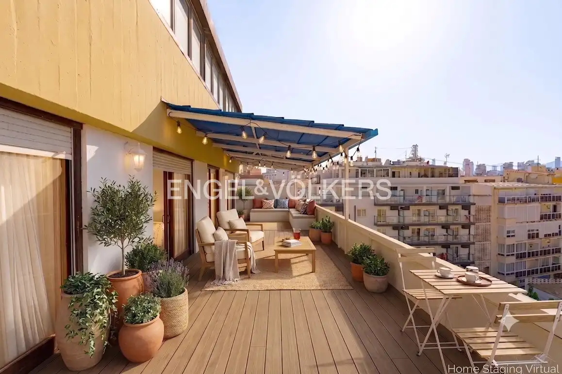 Terrassa de Pis en venda en Benidorm amb Terrassa
