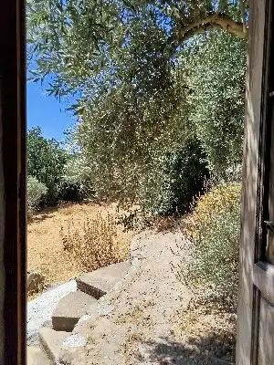 Vista exterior de Finca rústica en venda en Alpujarra de la Sierra amb Calefacció, Jardí privat i Moblat