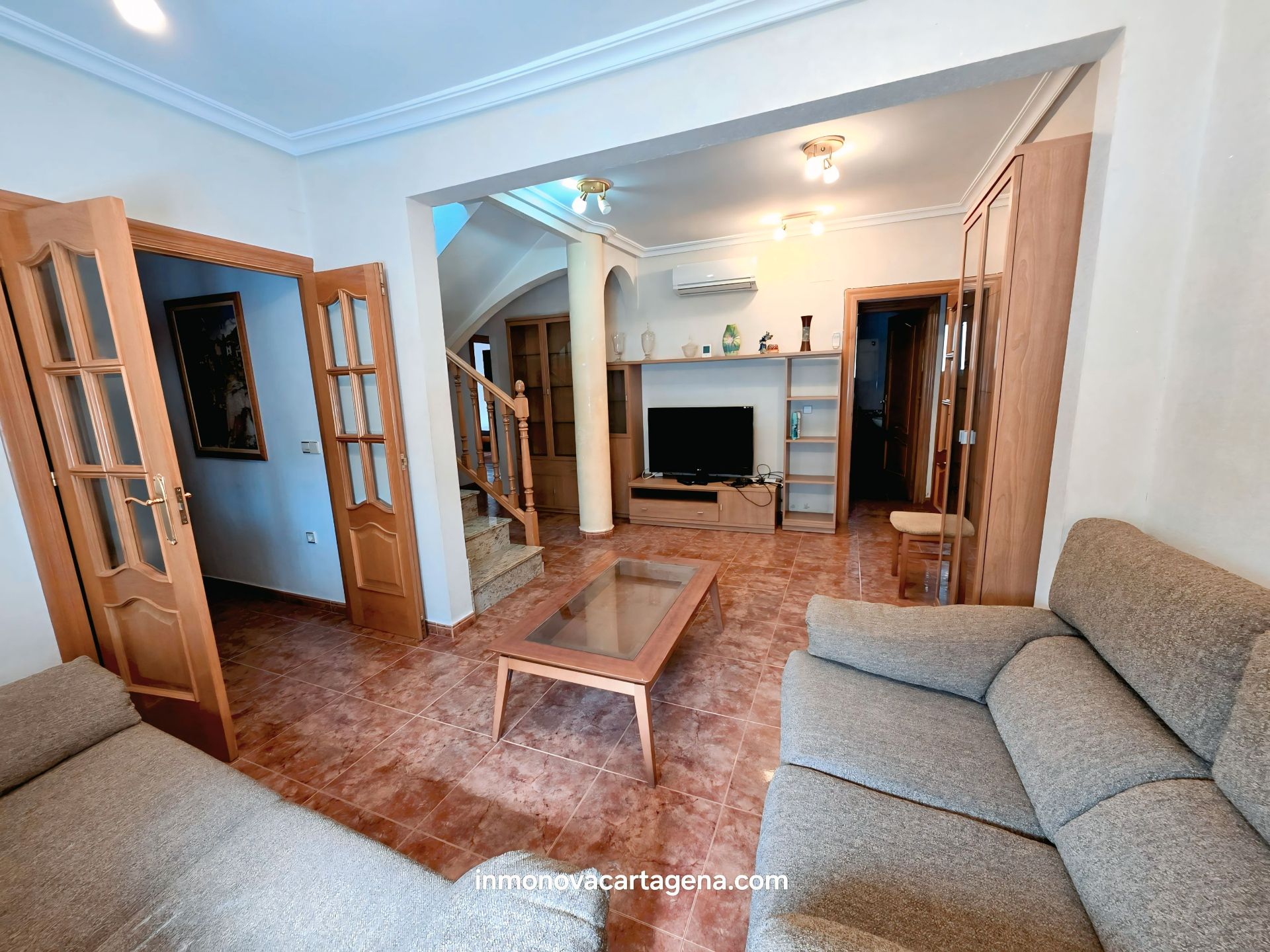 Living room of House or chalet for sale in Cartagena  with Air Conditioner, Terrace and Storage room