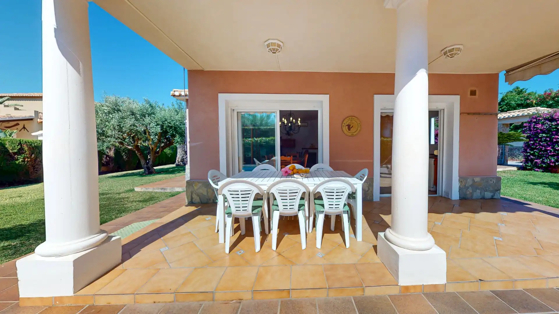 Jardín de Casa o chalet de alquiler en Dénia con Aire acondicionado, Calefacción y Jardín privado