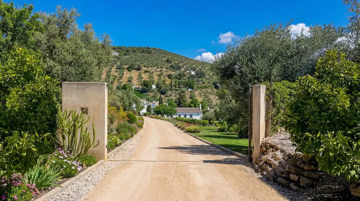 Vista exterior de Finca rústica en venta en Villanueva del Rosario con Aire acondicionado, Terraza y Trastero