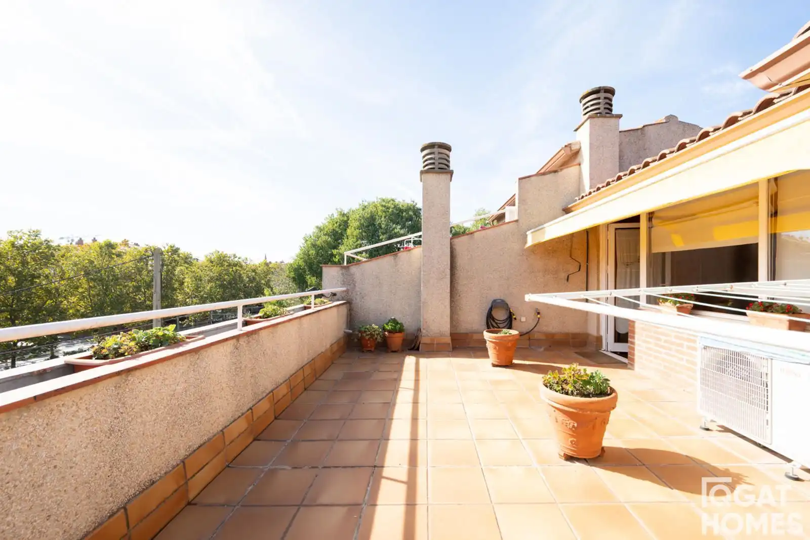Terrace of Detached homes for sale in Sant Cugat del Vallès  with Air Conditioner, Heating and Terrace