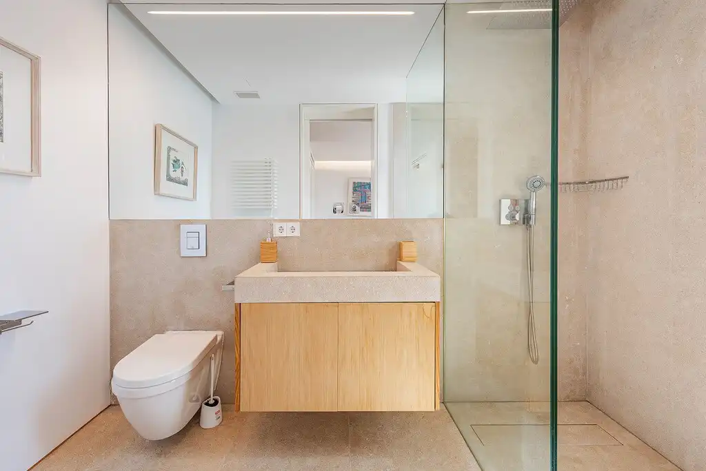 Bathroom of Country homes for sale in Pollença  with Air Conditioner, Heating and Private garden