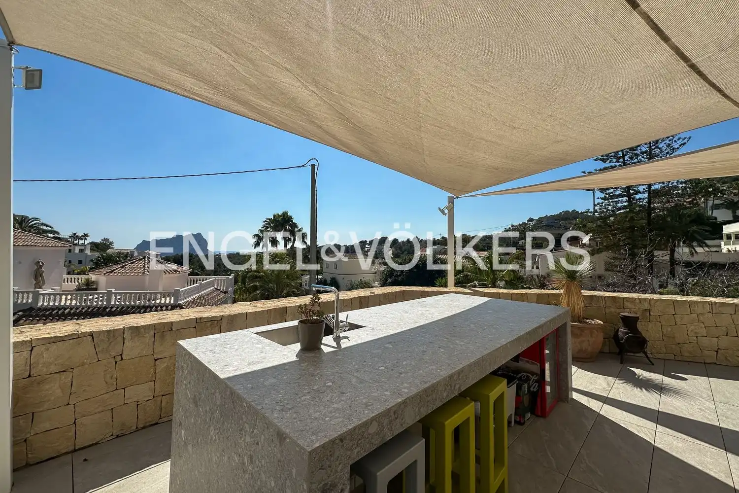Terraza de Casa o chalet de alquiler en Jávea / Xàbia con Aire acondicionado, Calefacción y Jardín privado