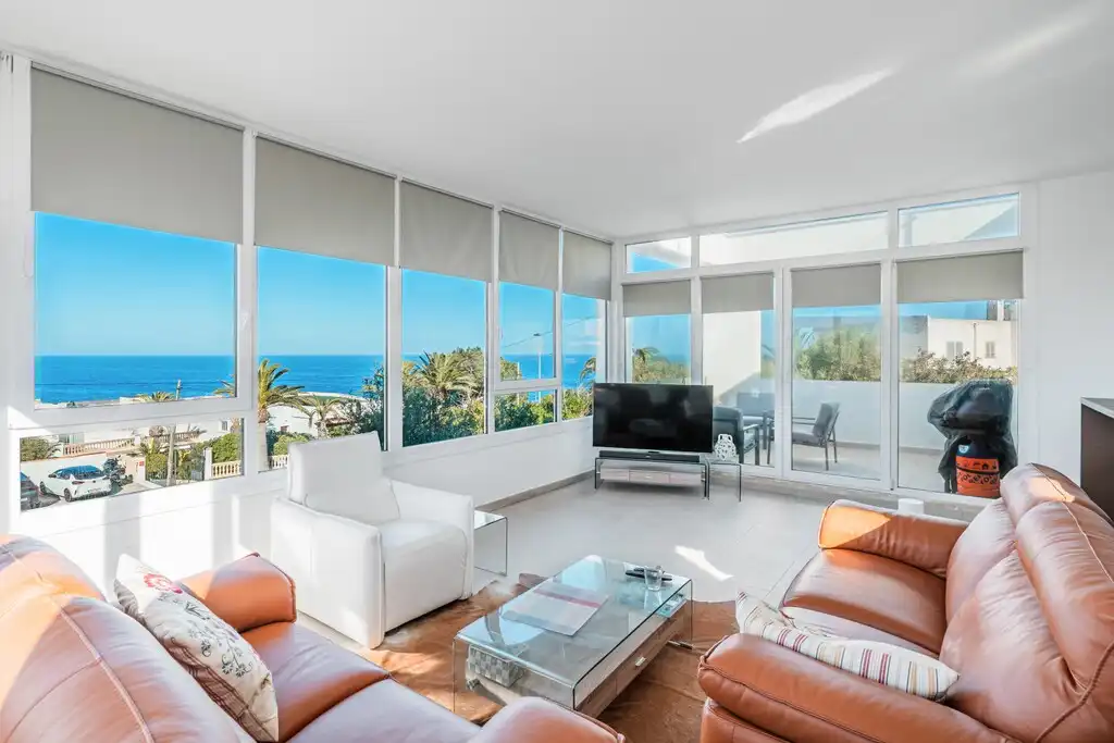 Sala d'estar de Casa o xalet en venda en Manacor amb Aire condicionat, Jardí privat i Terrassa