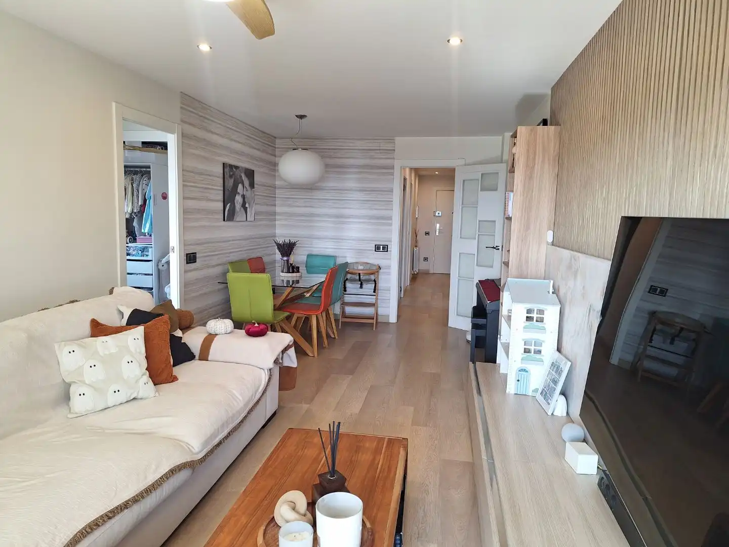Living room of Flat for sale in Terrassa  with Balcony