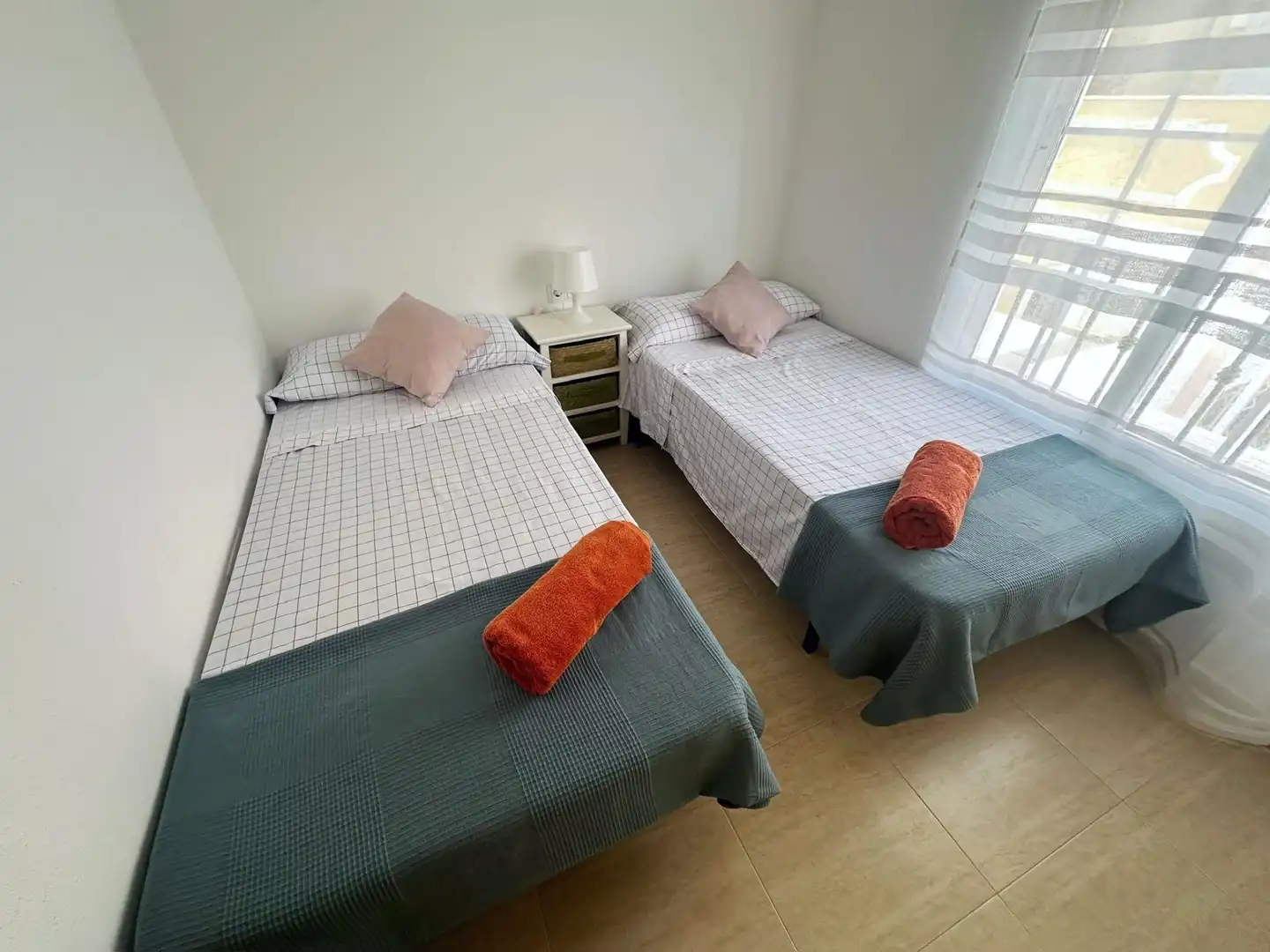Schlafzimmer von Maisonette zur Miete in Pulpí mit Klimaanlage und Gemeinschaftspool