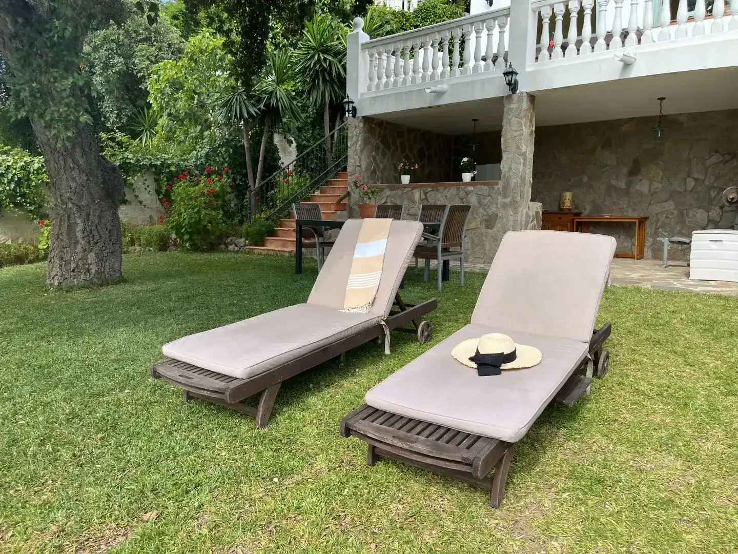 Terrassa de Casa o xalet en venda en Marbella amb Aire condicionat i Piscina