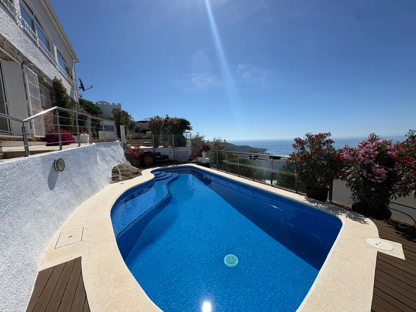 Piscina de Casa o xalet en venda en Roses amb Aire condicionat, Calefacció i Jardí privat