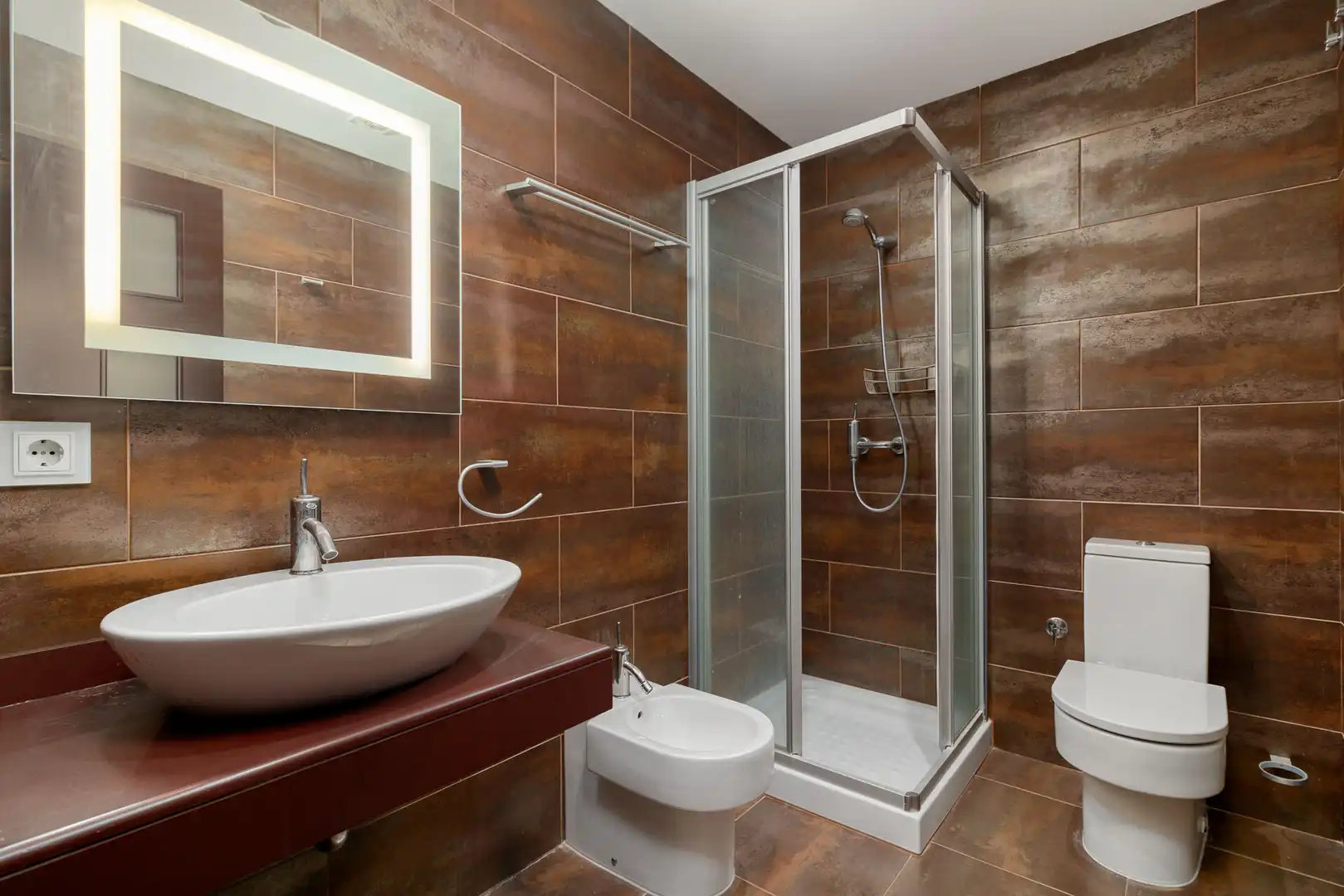 Baño de Casa o chalet en venta en Pau con Aire acondicionado, Calefacción y Jardín privado