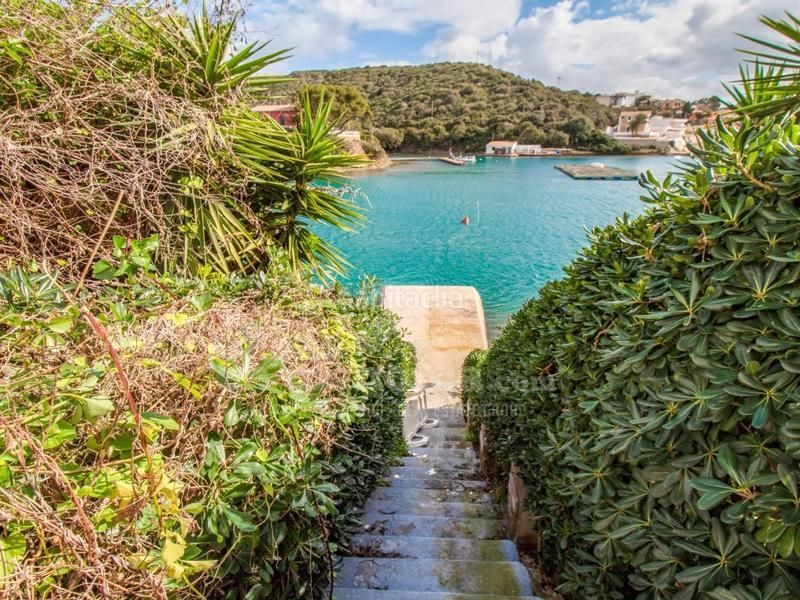 Exterior view of House or chalet for sale in Maó  with Air Conditioner, Heating and Private garden