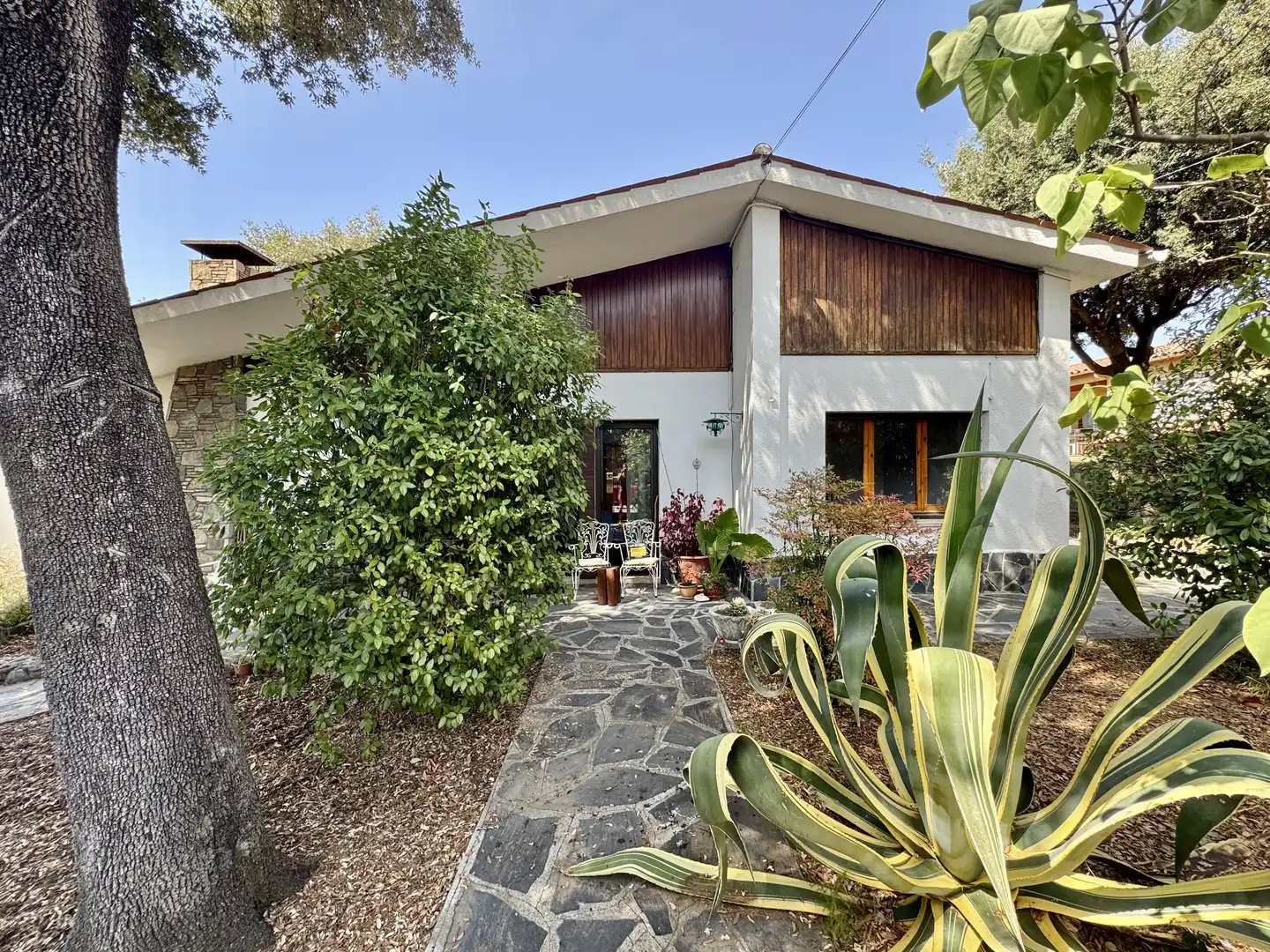 Vista exterior de Casa o xalet en venda en Sant Pere de Vilamajor amb Terrassa
