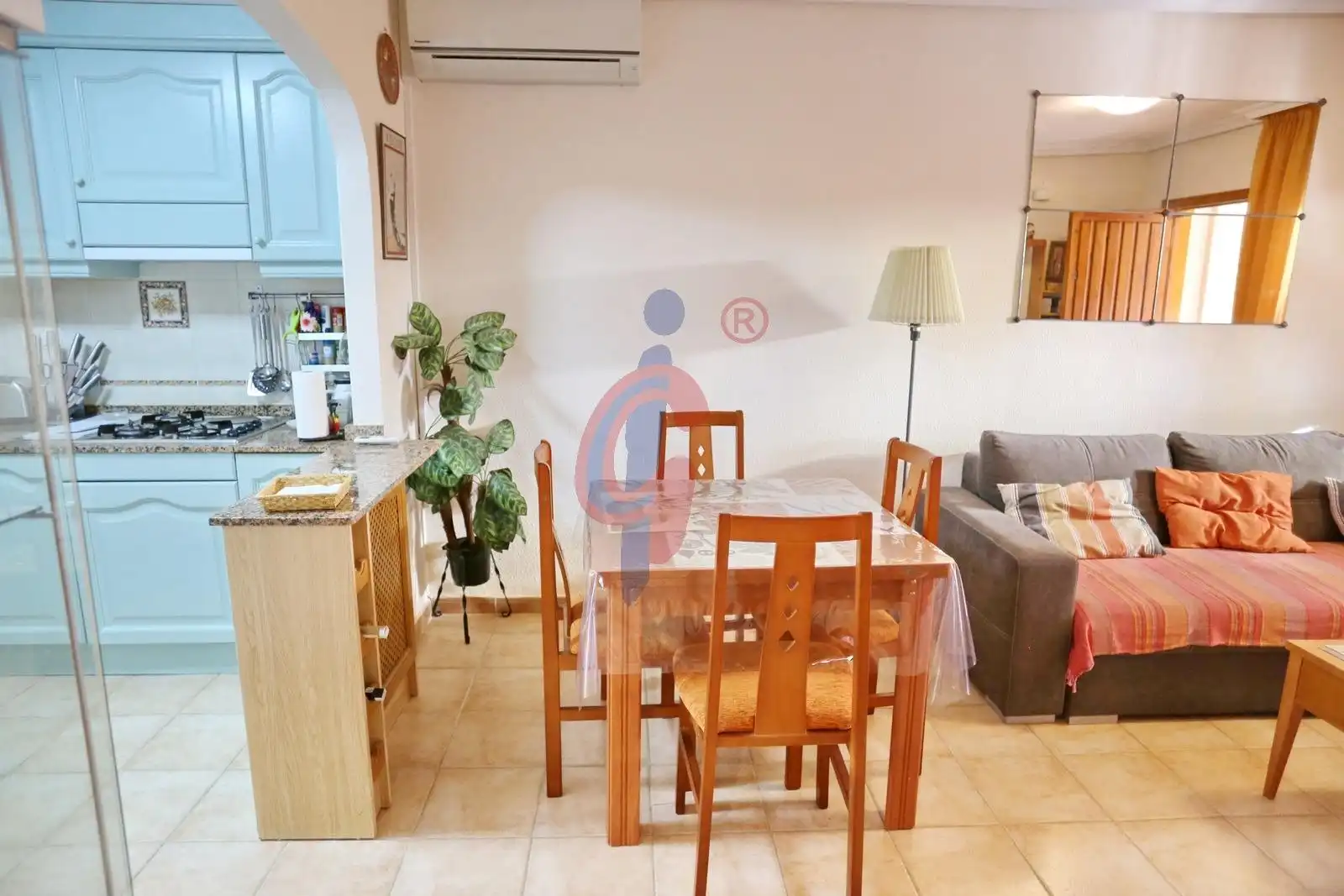 Comedor de Casa adosada en venta en Guardamar del Segura con Aire acondicionado, Calefacción y Terraza