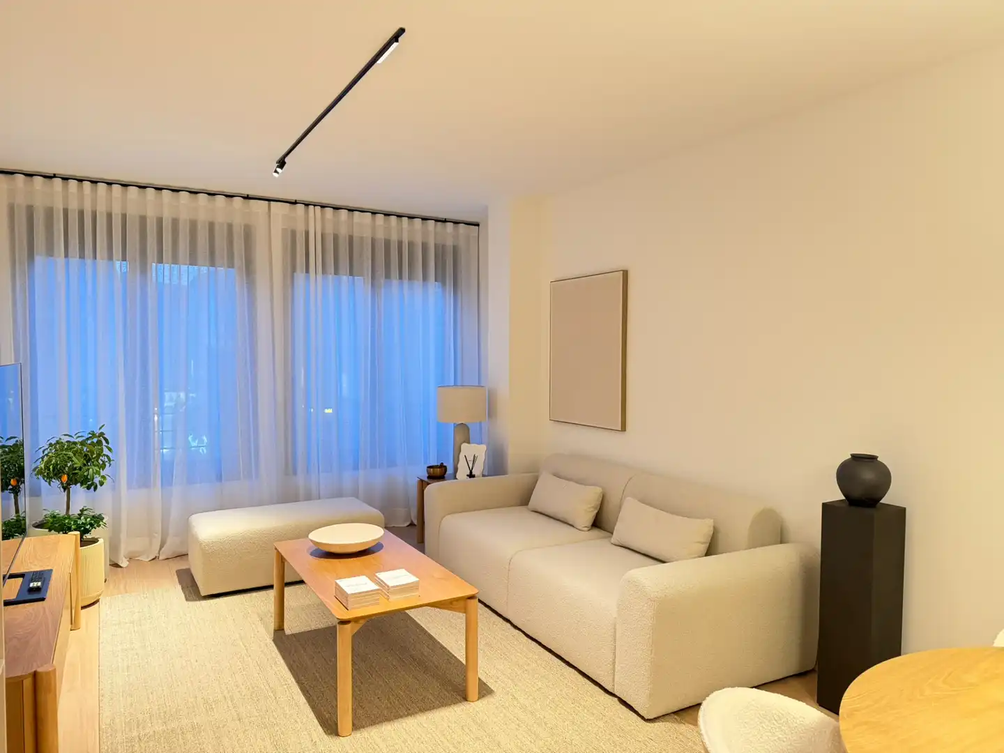 Sala de estar de Ático en venta en Lugo con Amueblado y Alarma