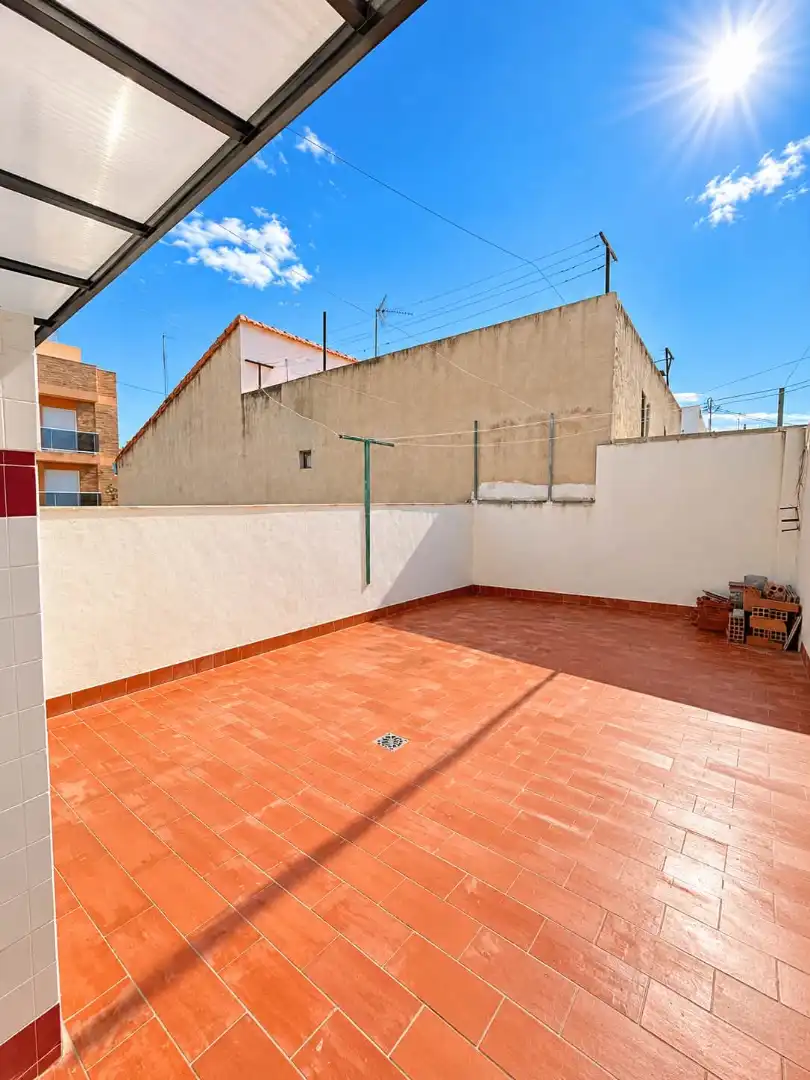 Terrasse von Wohnung zum Verkauf in Alcantarilla mit Klimaanlage, Terrasse und Balkon