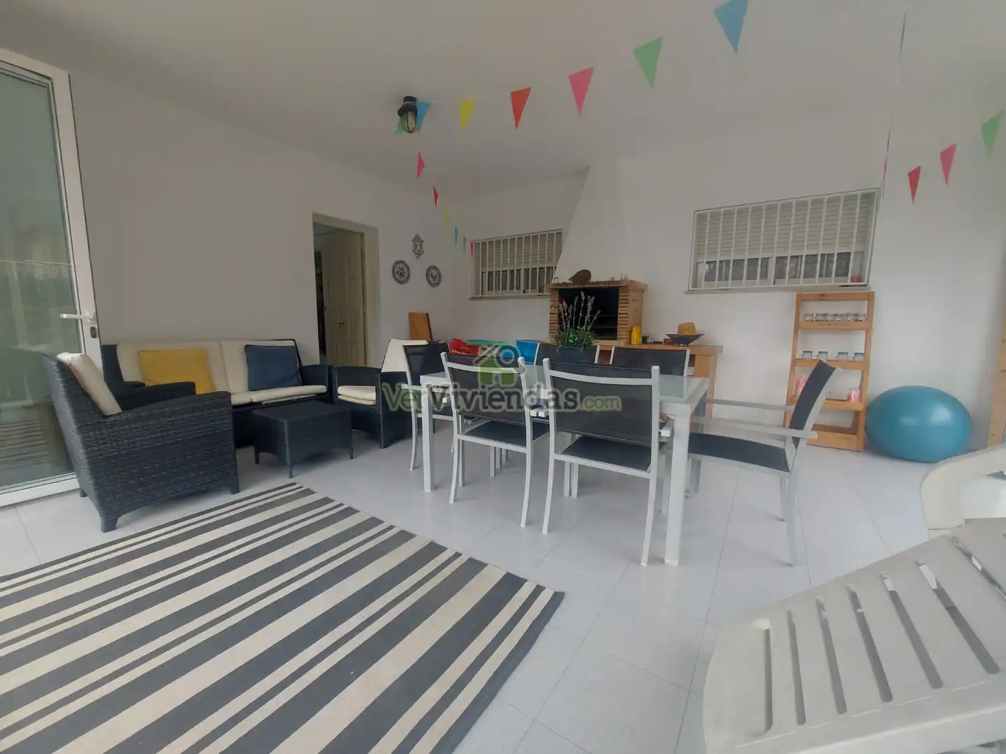 Comedor de Casa o chalet en venta en Vallirana con Calefacción, Jardín privado y Terraza