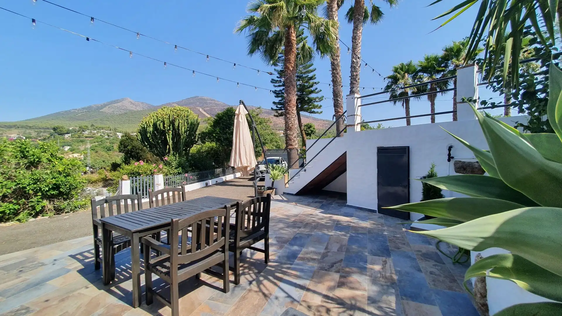 Terraza de Finca rústica de alquiler en Alhaurín El Grande con Trastero y Piscina