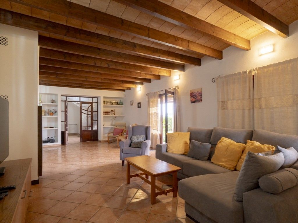 Living room of House or chalet for sale in Búger  with Balcony
